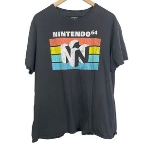 Nintendo 64 Men’s Black T-shirt